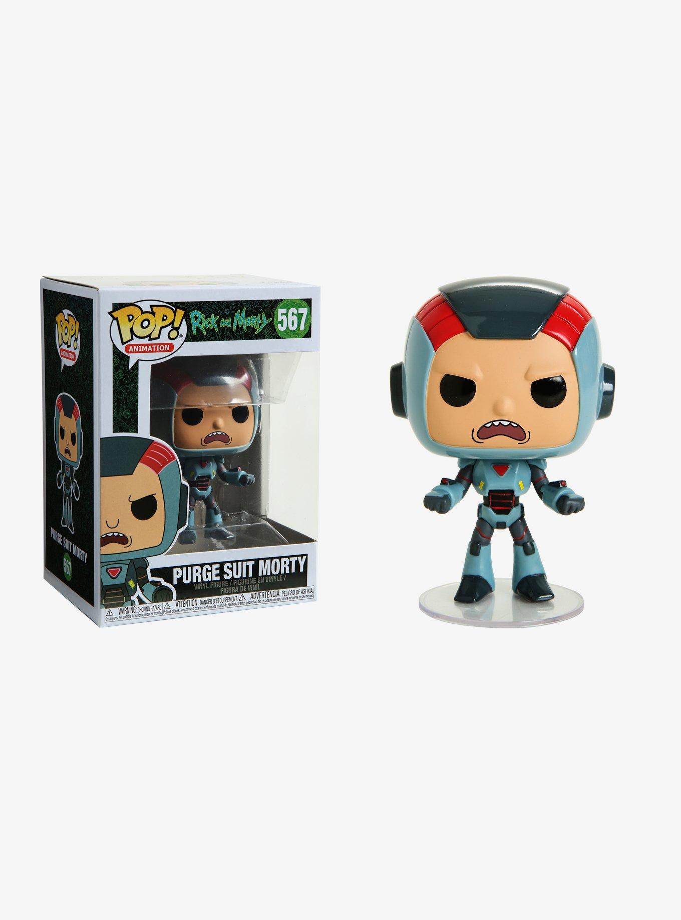 Funko Rick And Morty Pop! Animation Purge Suit Morty Vinyl Figure, , hi-res