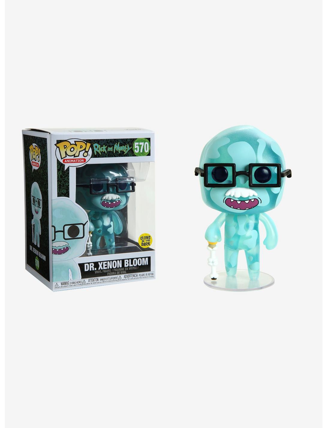 Funko Rick And Morty Pop! Animation Dr. Xenon Bloom Glow-In-The-Dark Vinyl Figure, , hi-res