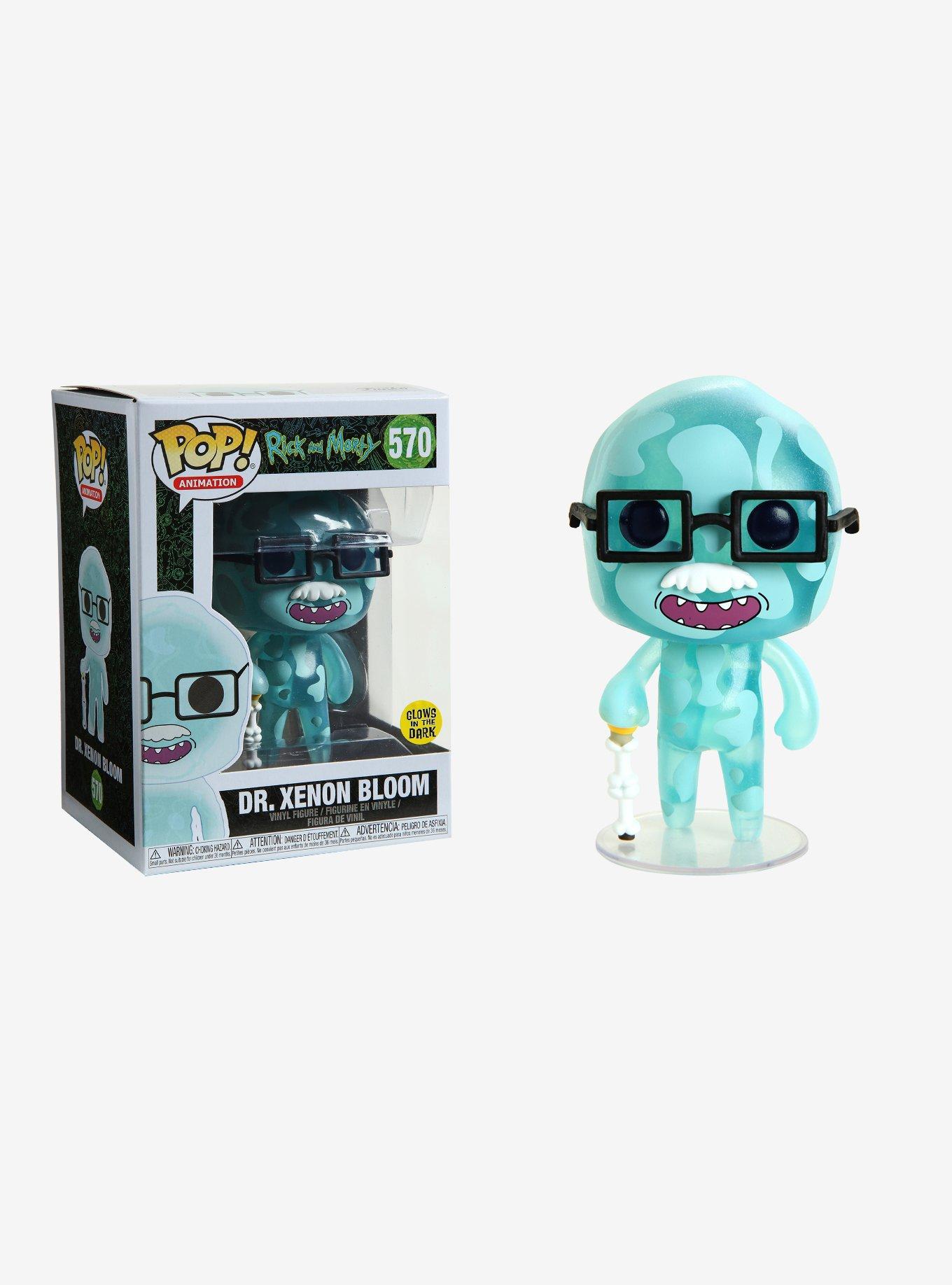 Funko Rick And Morty Pop! Animation Dr. Xenon Bloom Glow-In-The-Dark Vinyl Figure, , hi-res