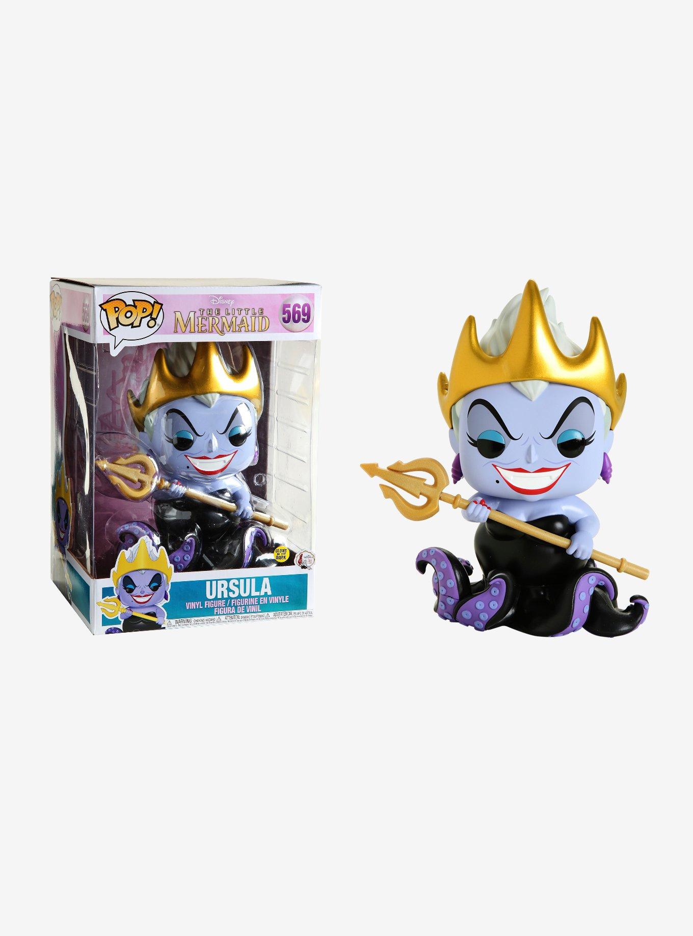 Funko Disney The Little Mermaid Pop! Ursula Glow-In-The-Dark 10 Inch Vinyl Figure, , hi-res