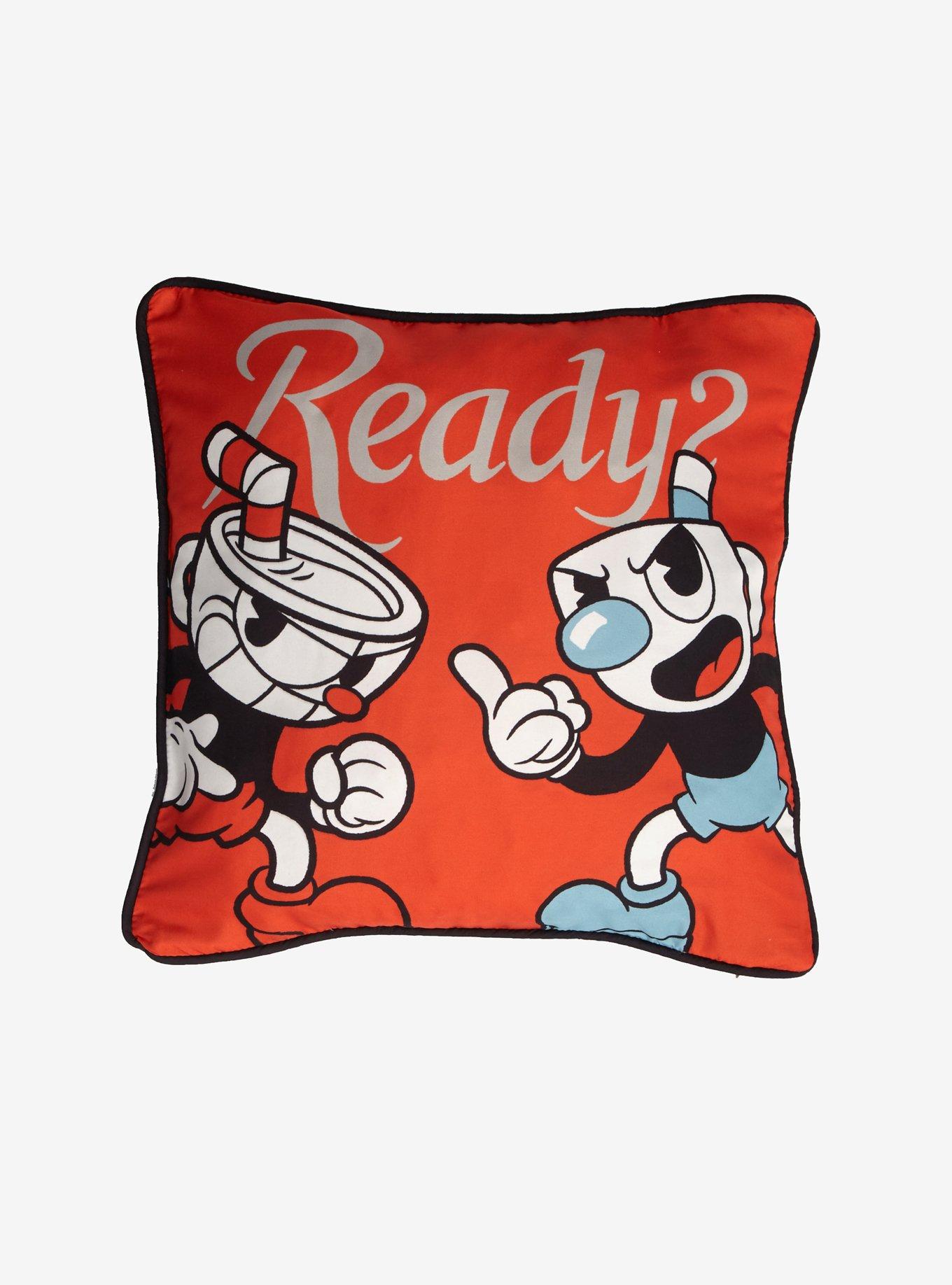 Cuphead Mugman Decorative Pillow Cover, , hi-res