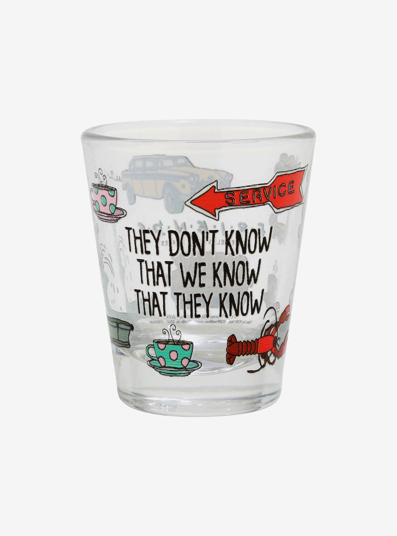 They Don't Know Mini Glass - BoxLunch Exclusive, , hi-res