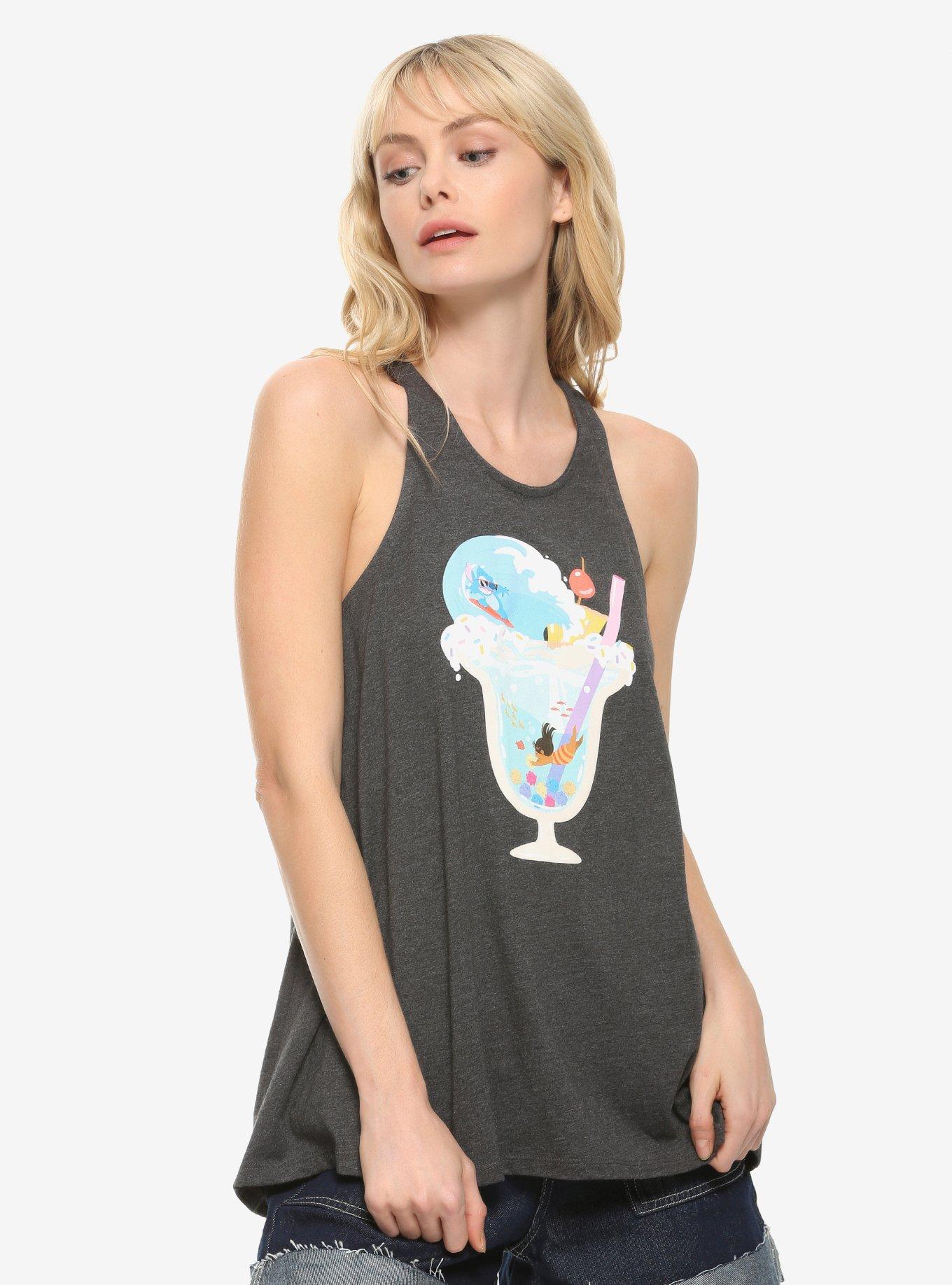 Disney Lilo & Stitch Sugar Rush Women's Tank Top - BoxLunch Exclusive, CORAL, hi-res