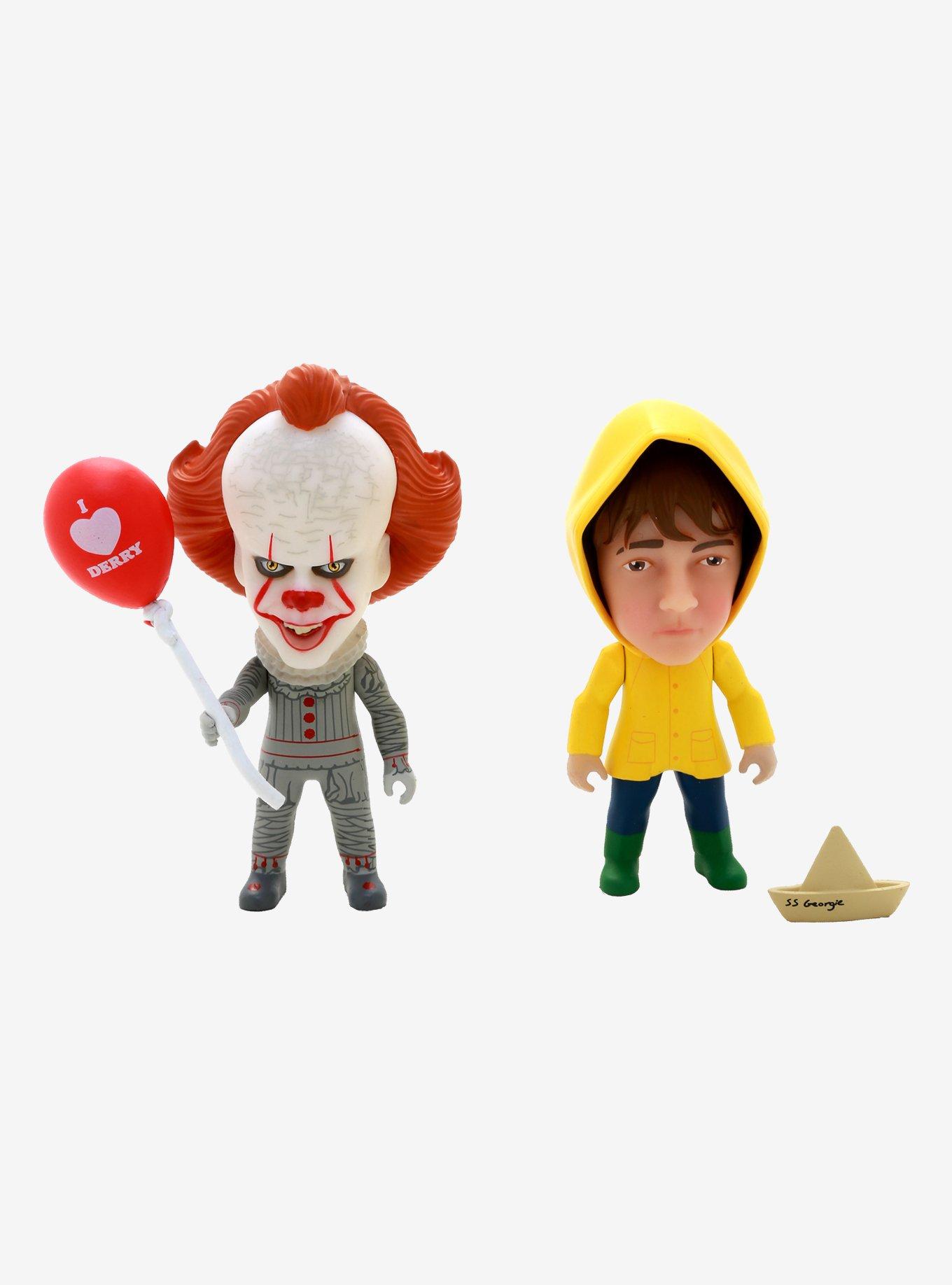 IT Pennywise & Georgie 3 Inch Titans Vinyl Figure Set, , hi-res