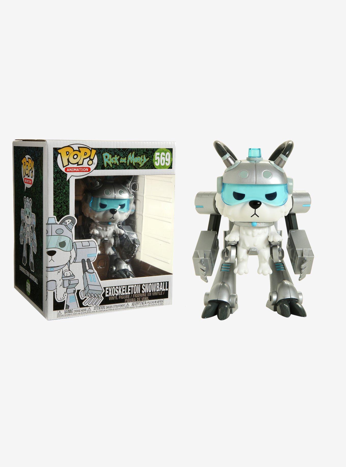 Funko Pop! Rick and Morty Exoskeleton Snowball 6 Inch Vinyl Figure, , hi-res