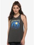 Harry Potter Hogwarts Nightscape Womens Tank Top - BoxLunch Exclusive, GREY, hi-res