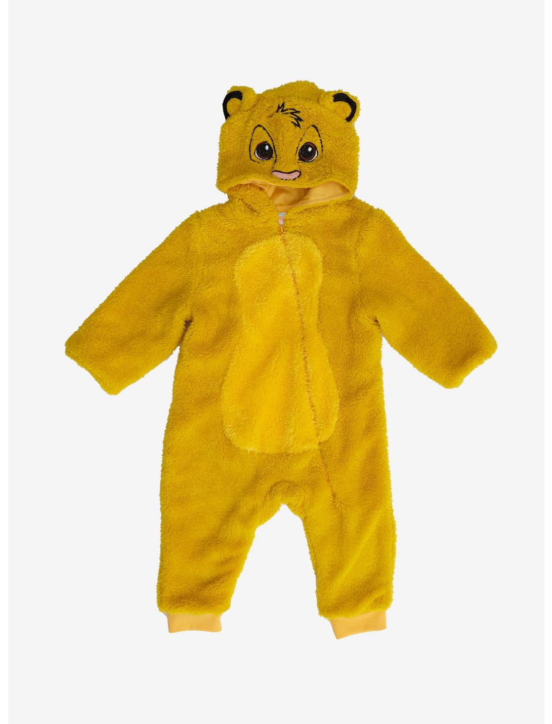 Disney The Lion King Simba Infant Bodysuit, GOLD, hi-res
