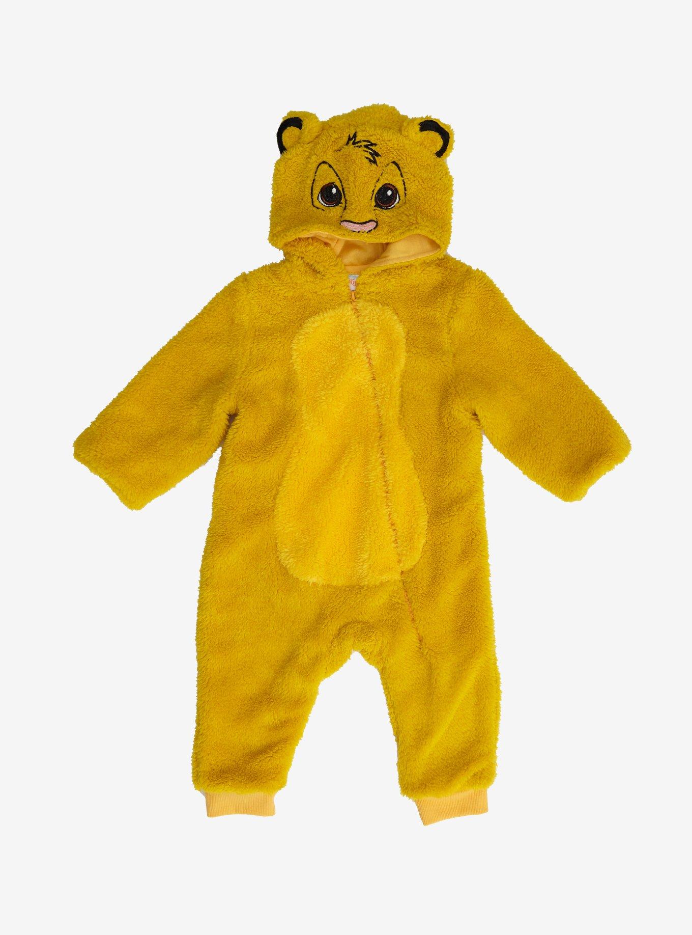 Disney The Lion King Simba Infant Bodysuit, GOLD, hi-res