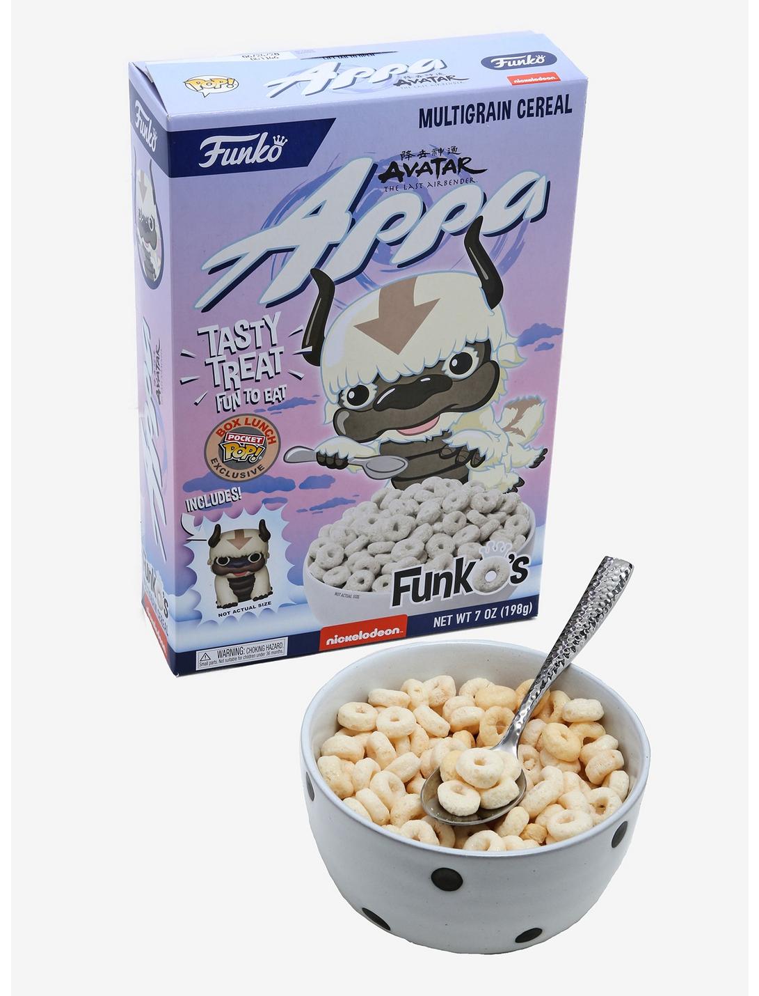 Funko Avatar: The Last Airbender FunkO's Cereal with Pocket Pop! Appa Cereal - BoxLunch Exclusive, , hi-res