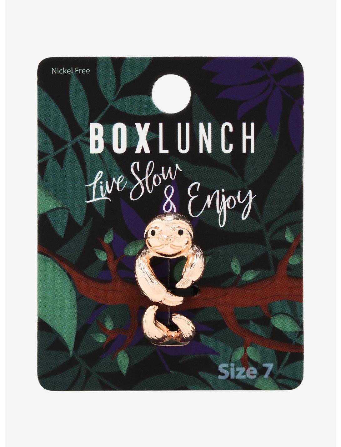 Sloth Wrap Ring - BoxLunch Exclusive, GOLD, hi-res