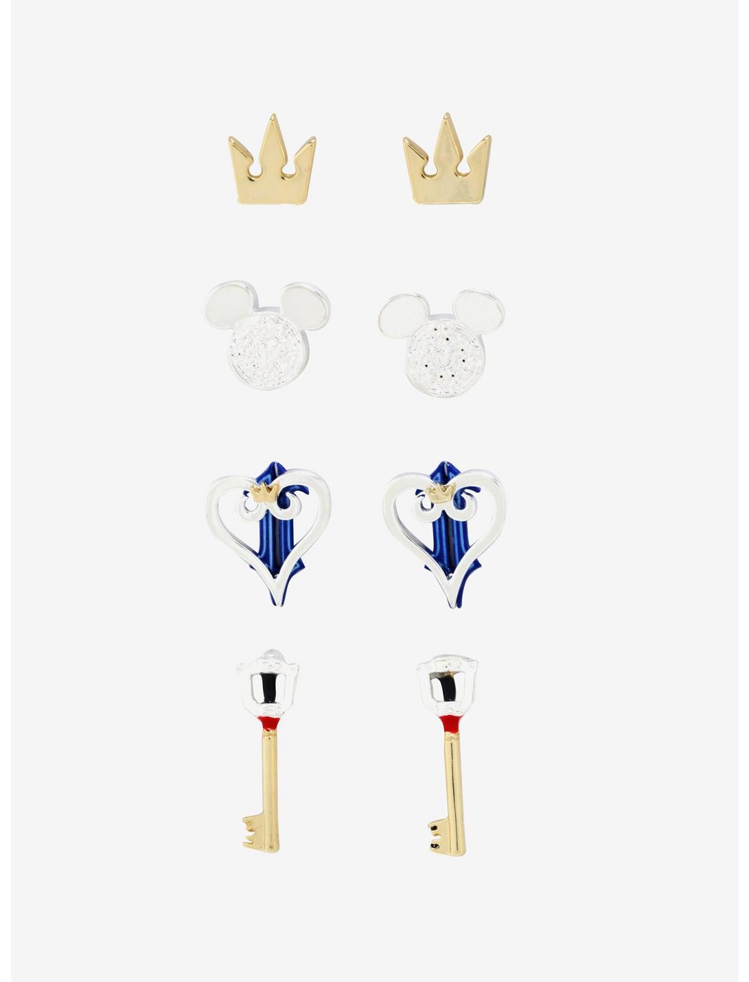 Disney Kingdom Hearts Earring Set, , hi-res