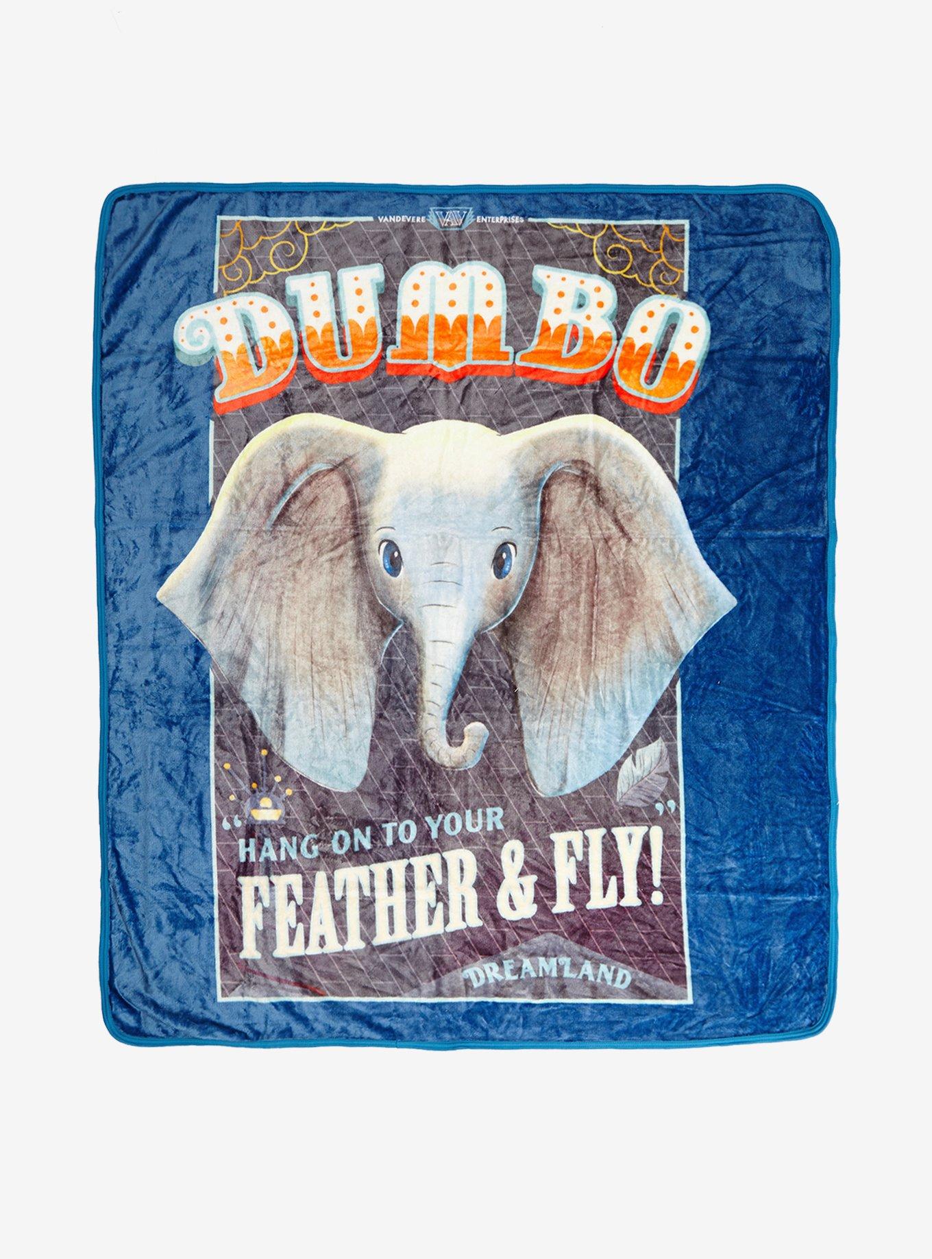 Disney Dumbo Dreamland Plush Throw Blanket, , hi-res