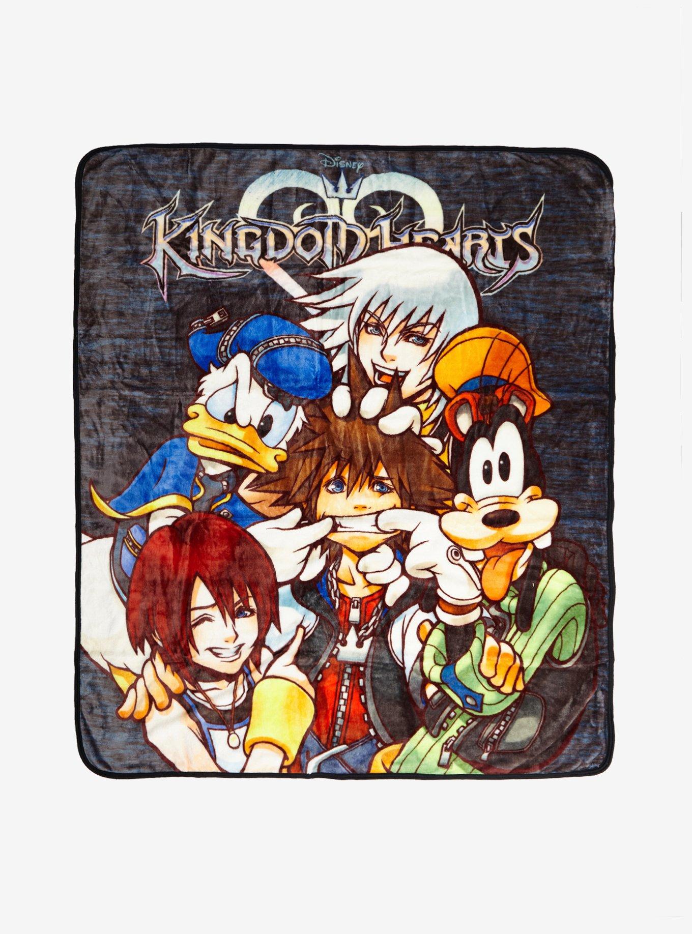 Kingdom hearts 2025 throw blanket