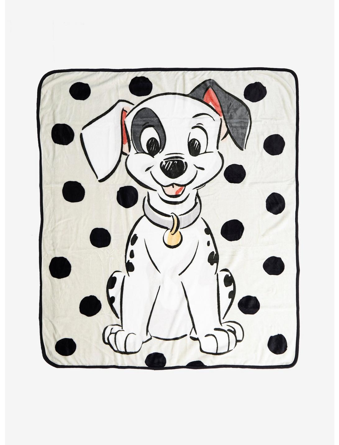 Disney 101 Dalmatians Patch & Spots Plush Throw Blanket, , hi-res