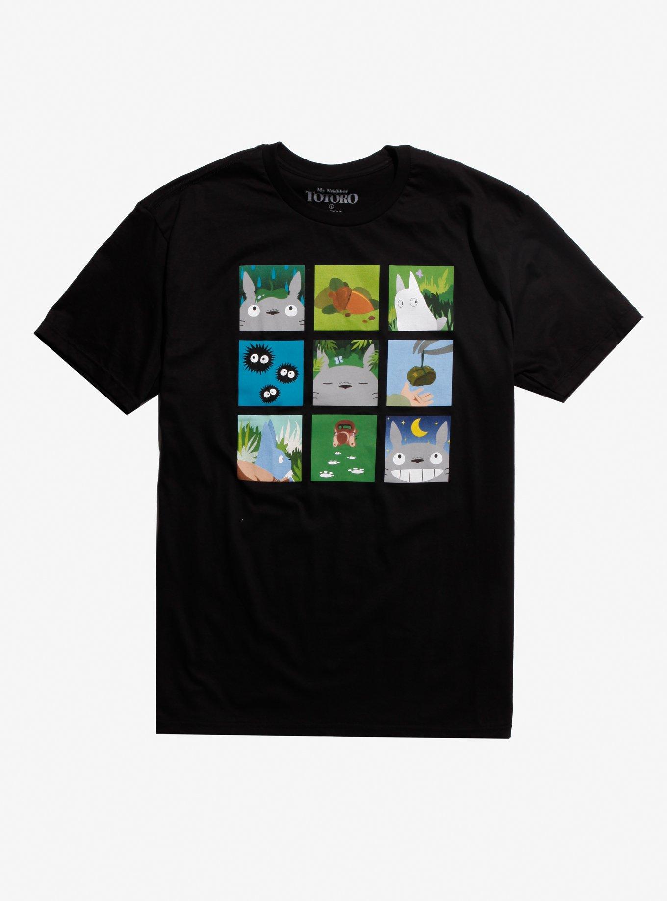 Studio Ghibli My Neighbor Totoro Mosaic T-Shirt, MULTI, hi-res