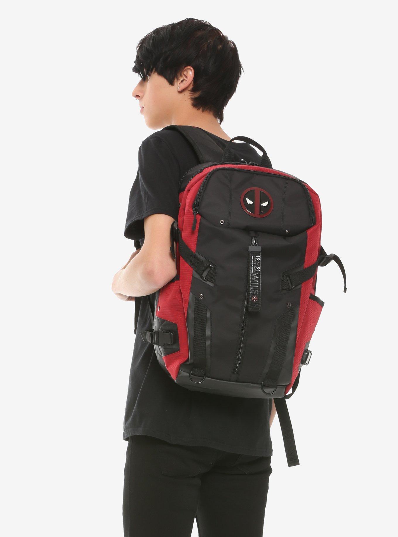 Deadpool backpack 2025 hot topic