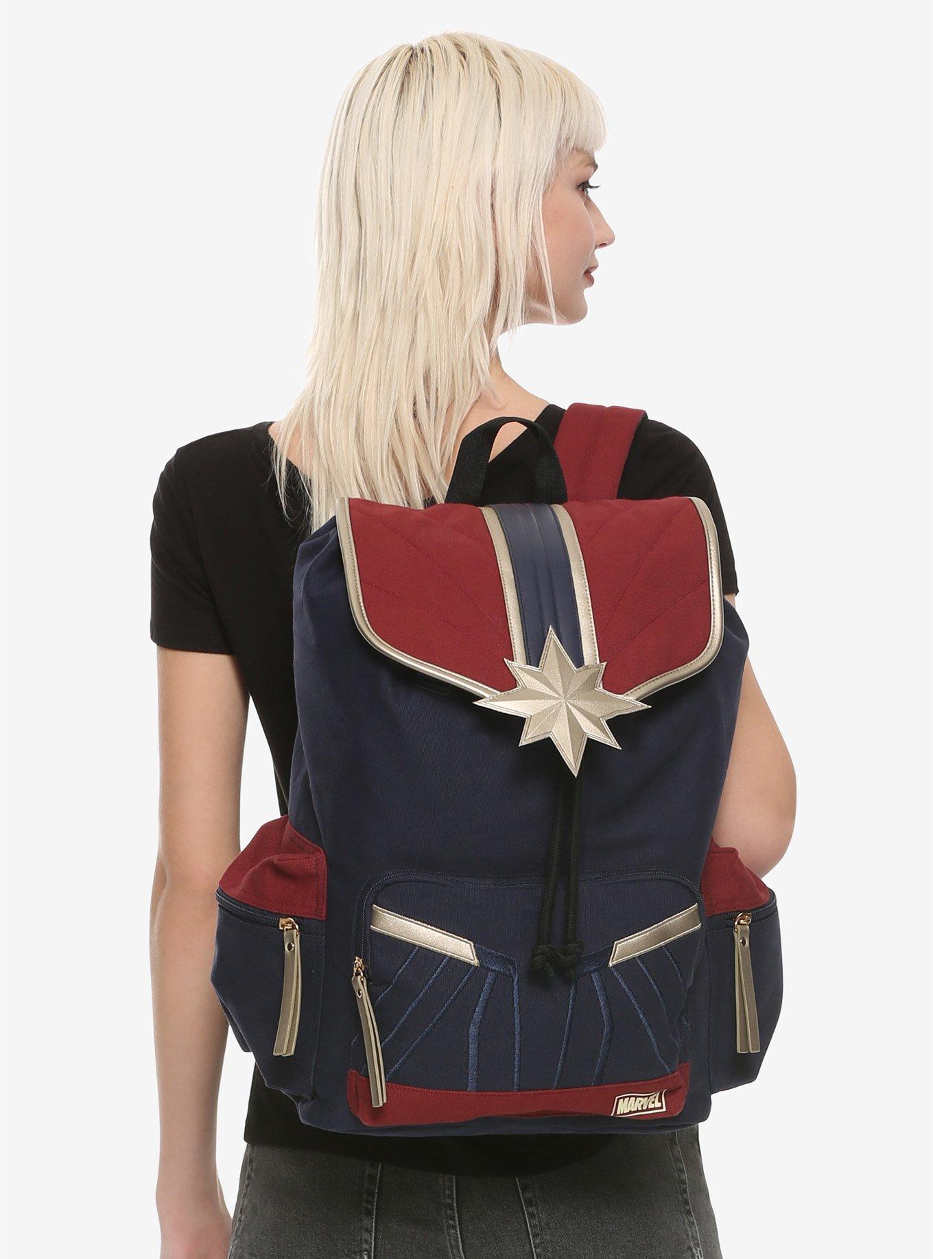 Disney Marvel Captain Marvel Backpack, , hi-res