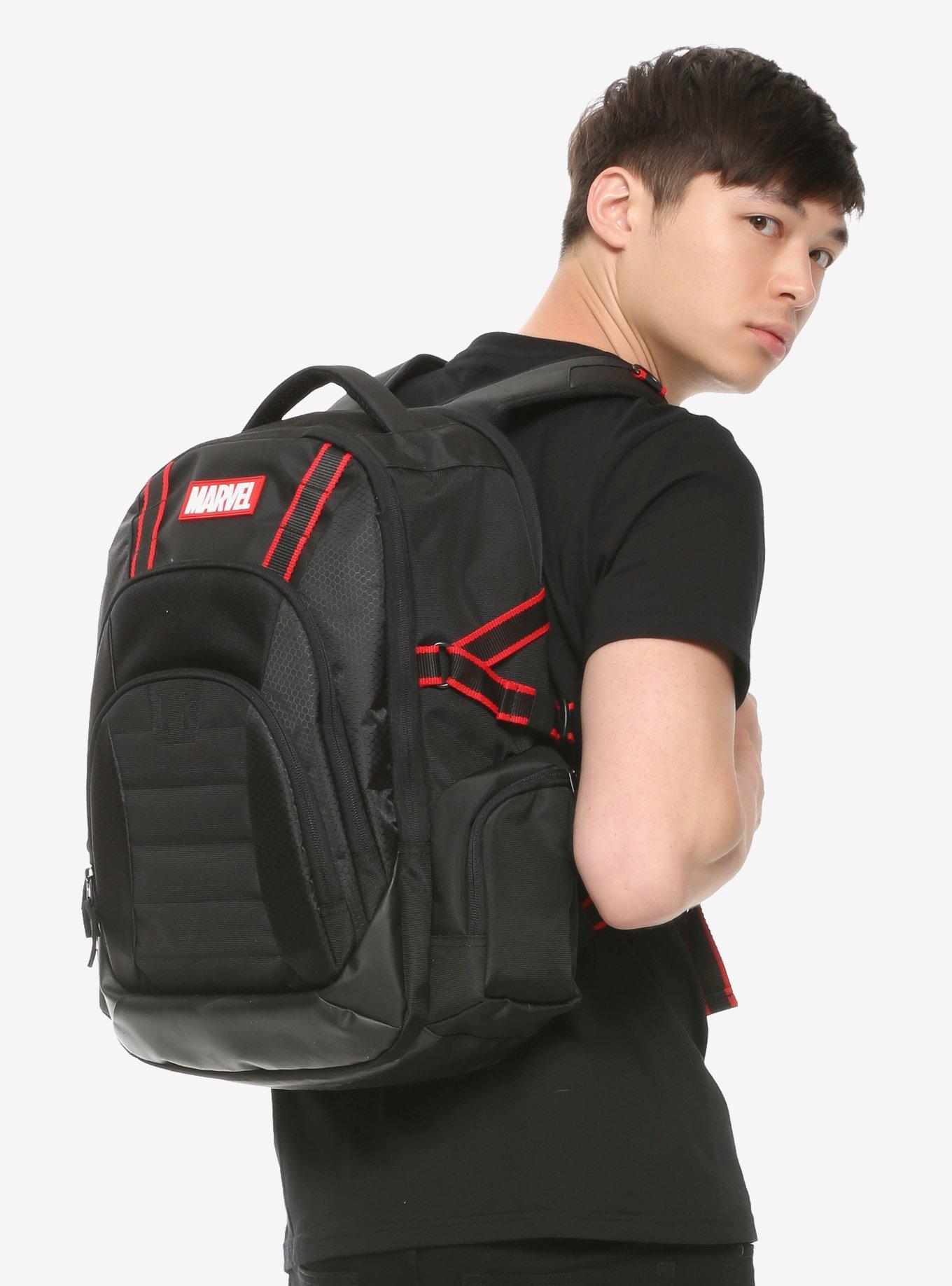 Hot Topic Marvel Spider-Man Pull Tab Backpack