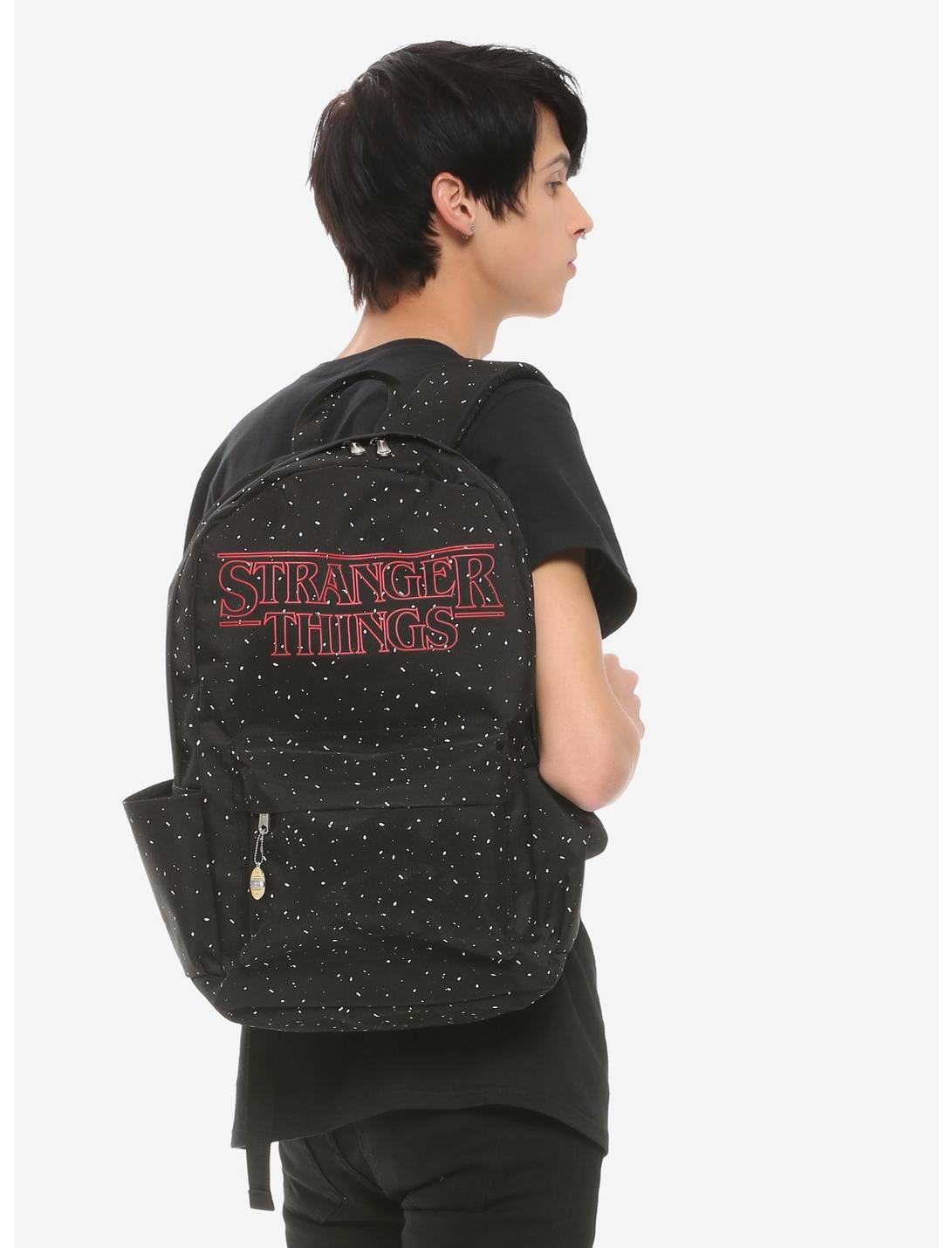 Loungefly Stranger Things Logo Speckled Backpack, , hi-res