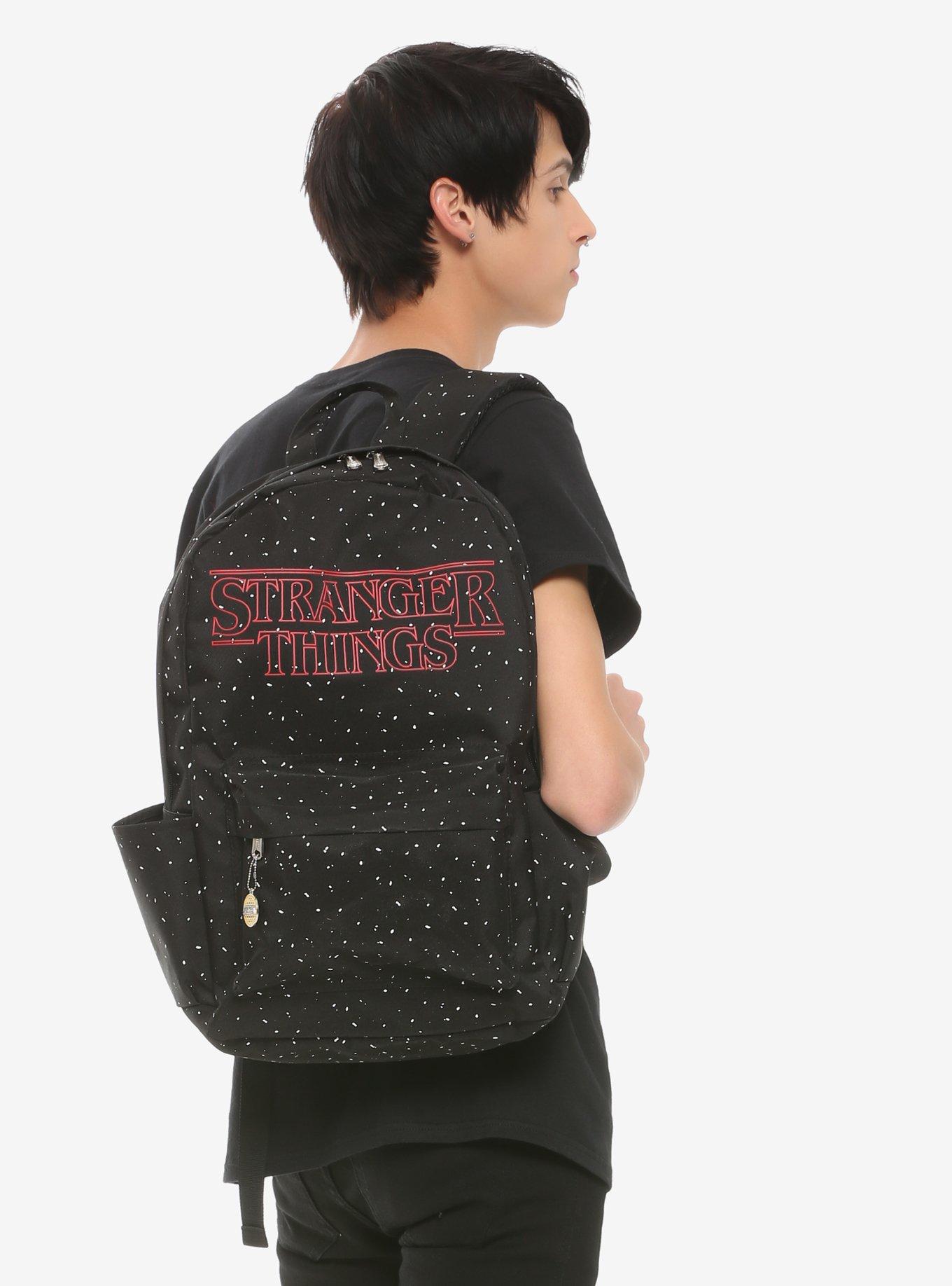 Loungefly Stranger Things Logo Speckled Backpack, , hi-res