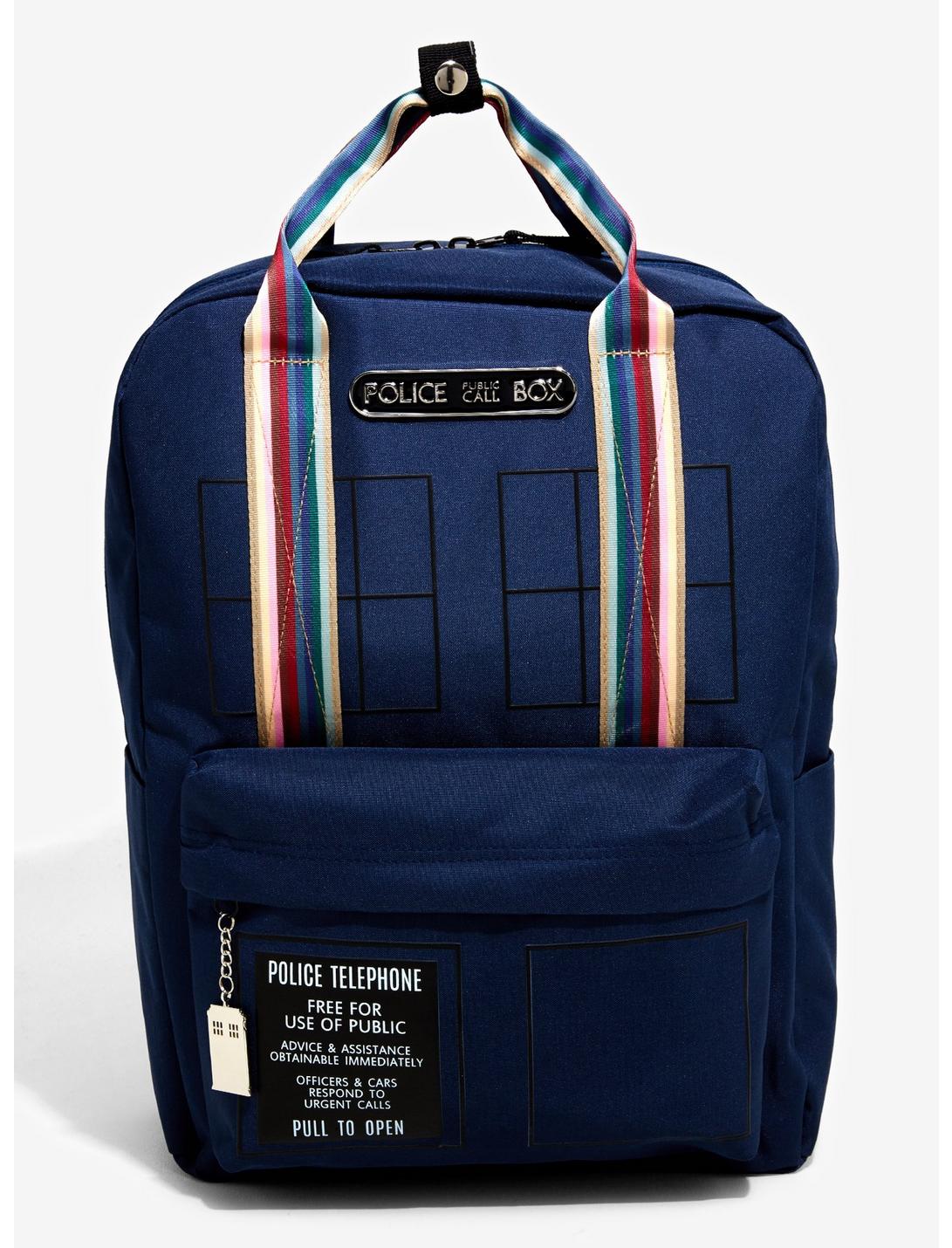 Doctor Who Thirteenth Doctor TARDIS Double Handle Backpack, , hi-res