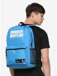 The Office Dunder Mifflin Blue Backpack, , hi-res