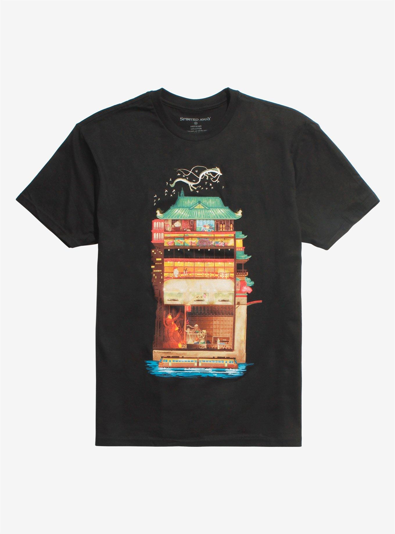 Studio Ghibli Spirited Away Sen's Scenes T-Shirt, MULTI, hi-res