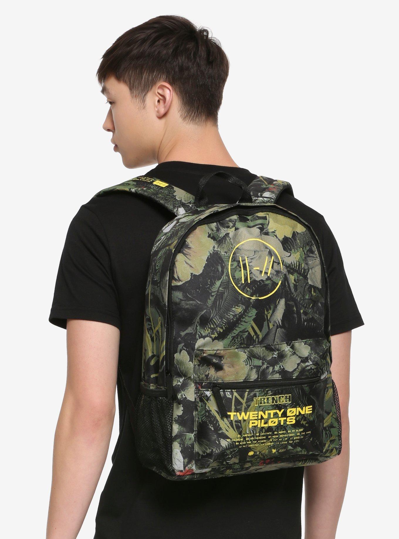 Twenty One Pilots Trench Floral Camo Backpack, , hi-res