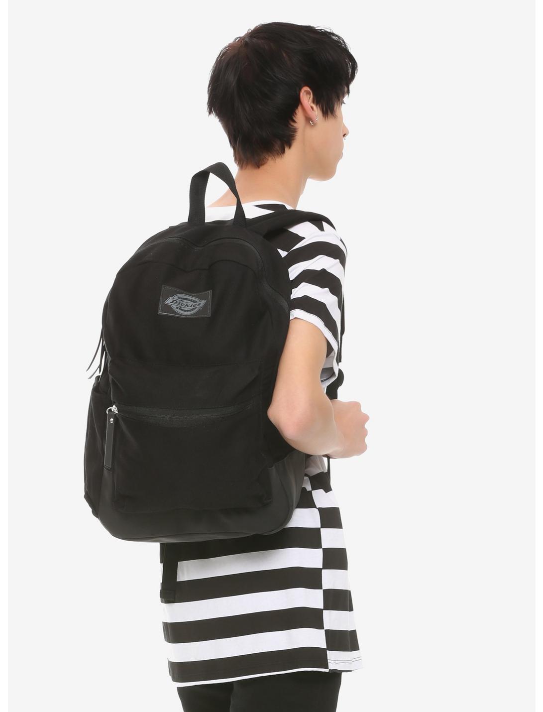 Dickies Black Canvas Backpack, , hi-res