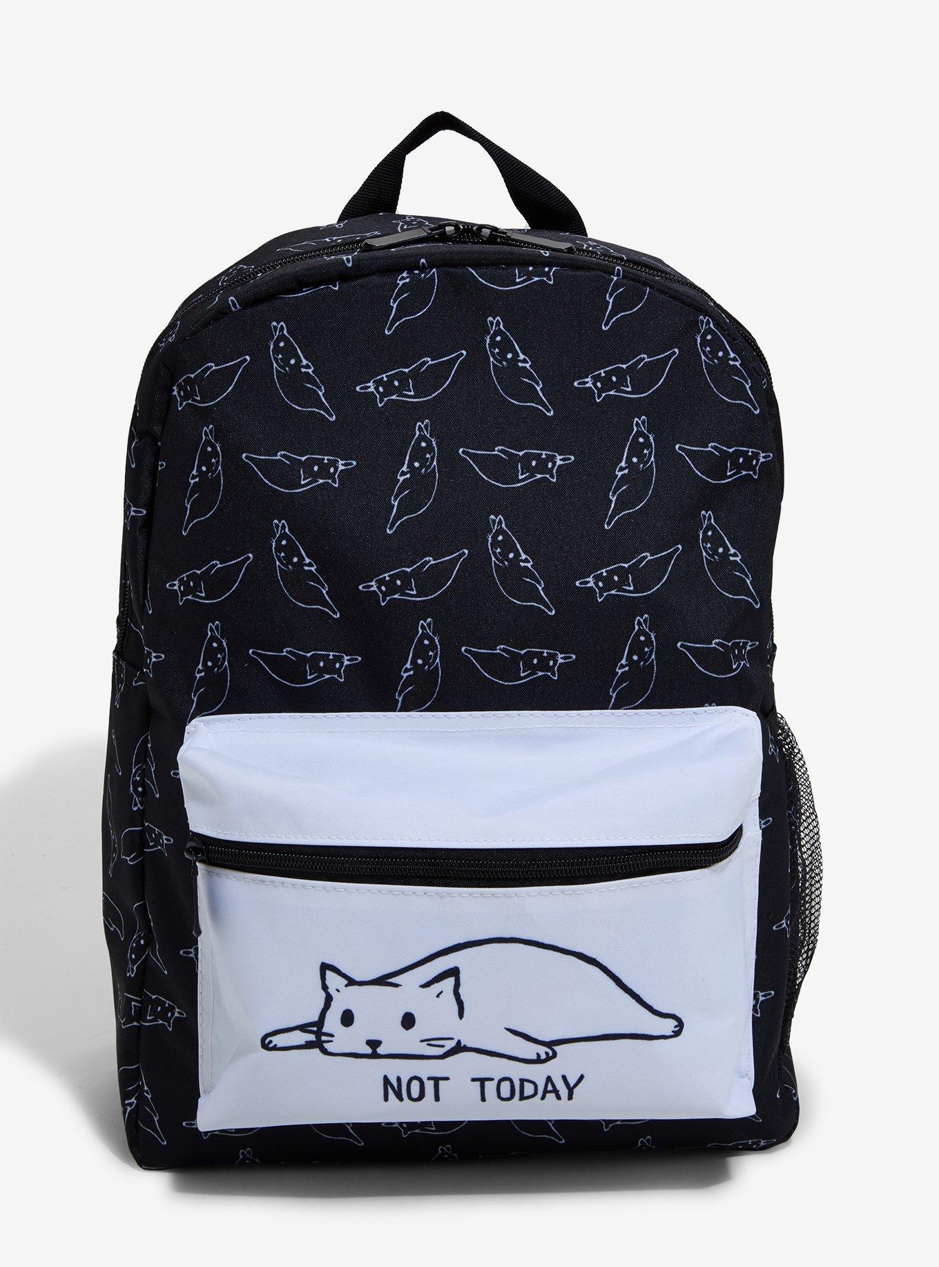 Not Today Cat Backpack Hot Topic