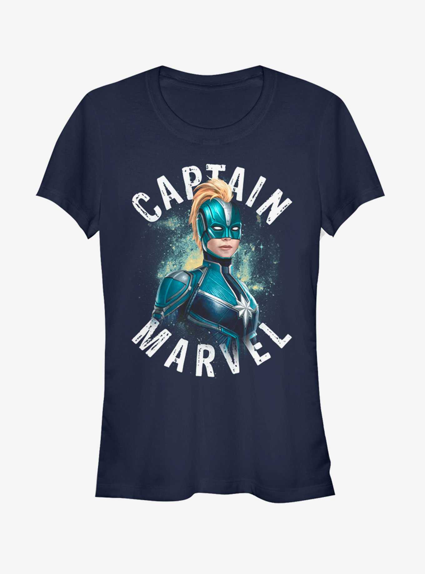 Marvel Captain Marvel Blue Girls T-Shirt, , hi-res