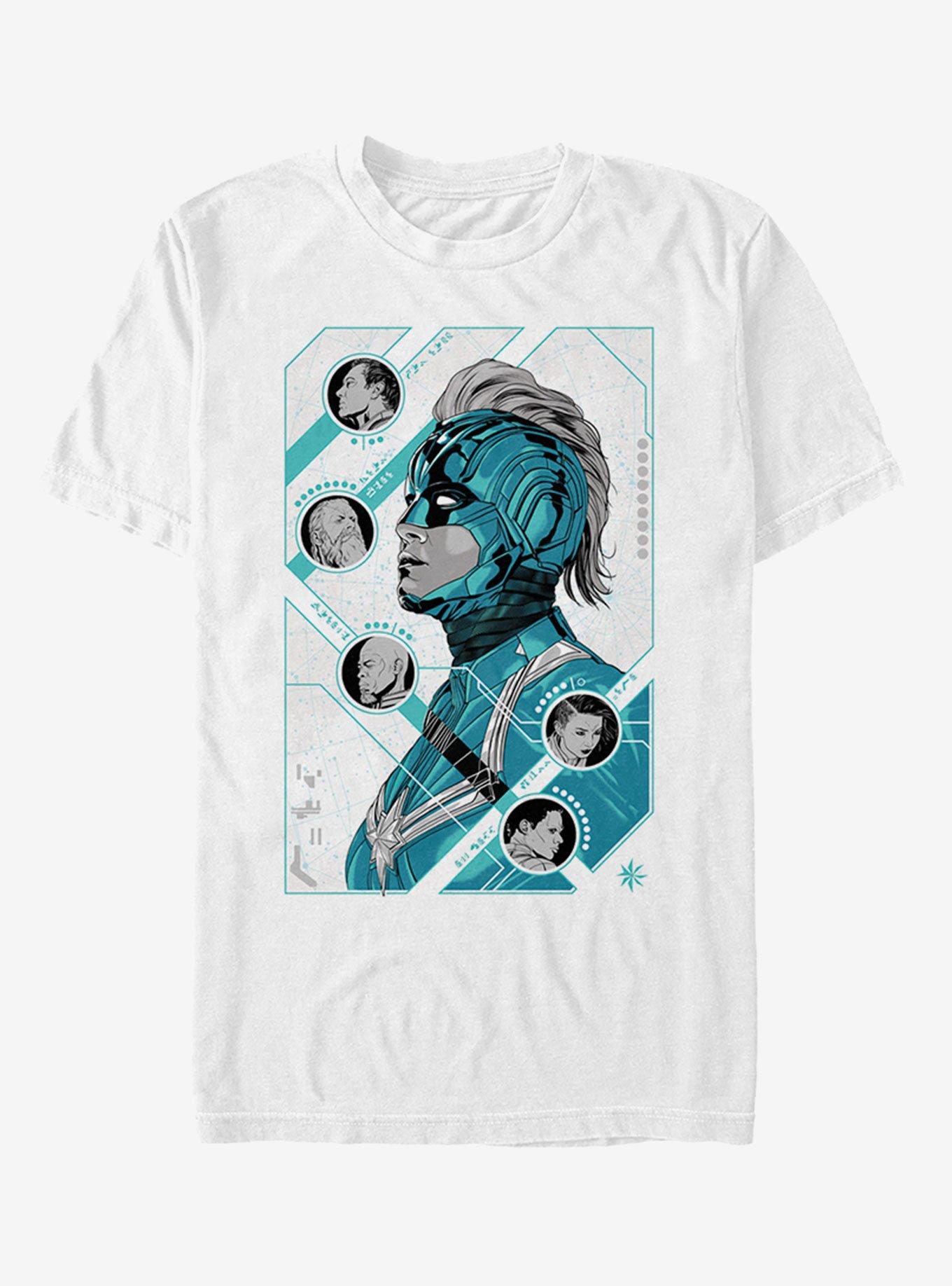 Marvel Captain Marvel Kree T-Shirt