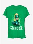 Marvel Captain Marvel STARFORCE Girls T-Shirt, KELLY, hi-res