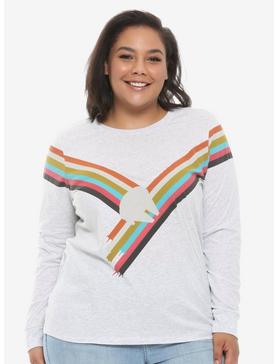 Her Universe Star Wars Millennium Falcon Striped Long-Sleeve T-Shirt Plus Size, , hi-res