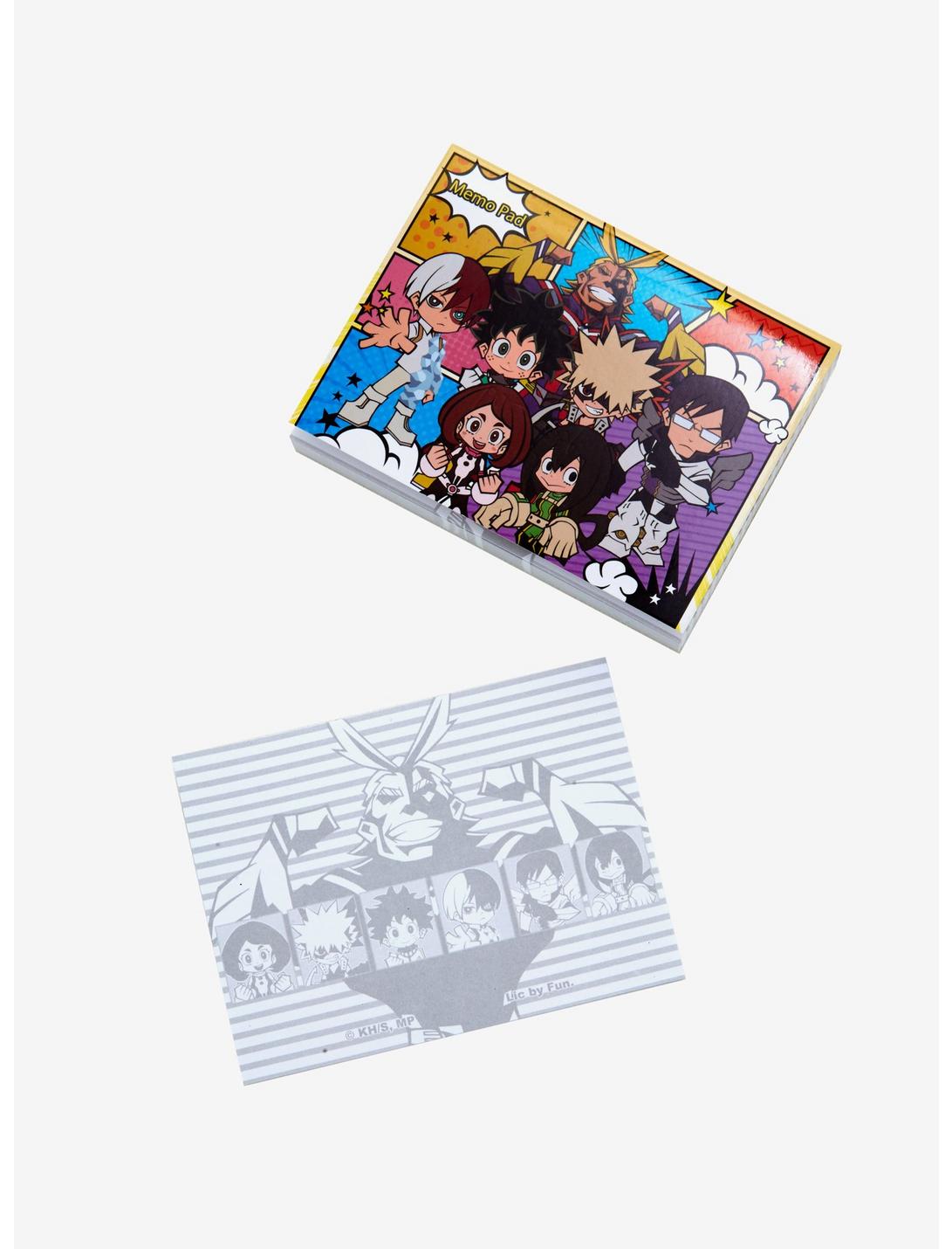 My Hero Academia Group Sticky Note Pad, , hi-res