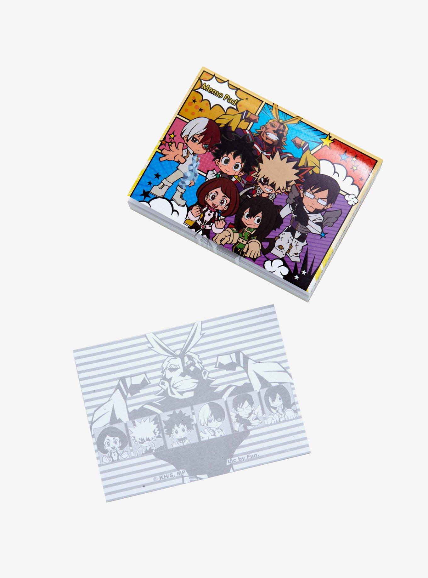My Hero Academia Group Sticky Note Pad, , hi-res