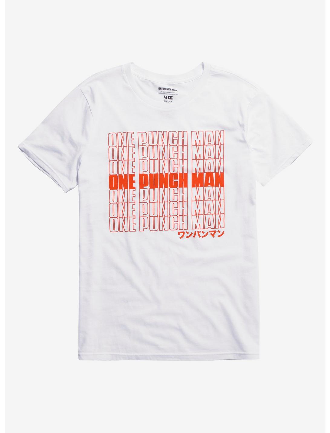One Punch Man Grocery Bag T-Shirt, MULTI, hi-res