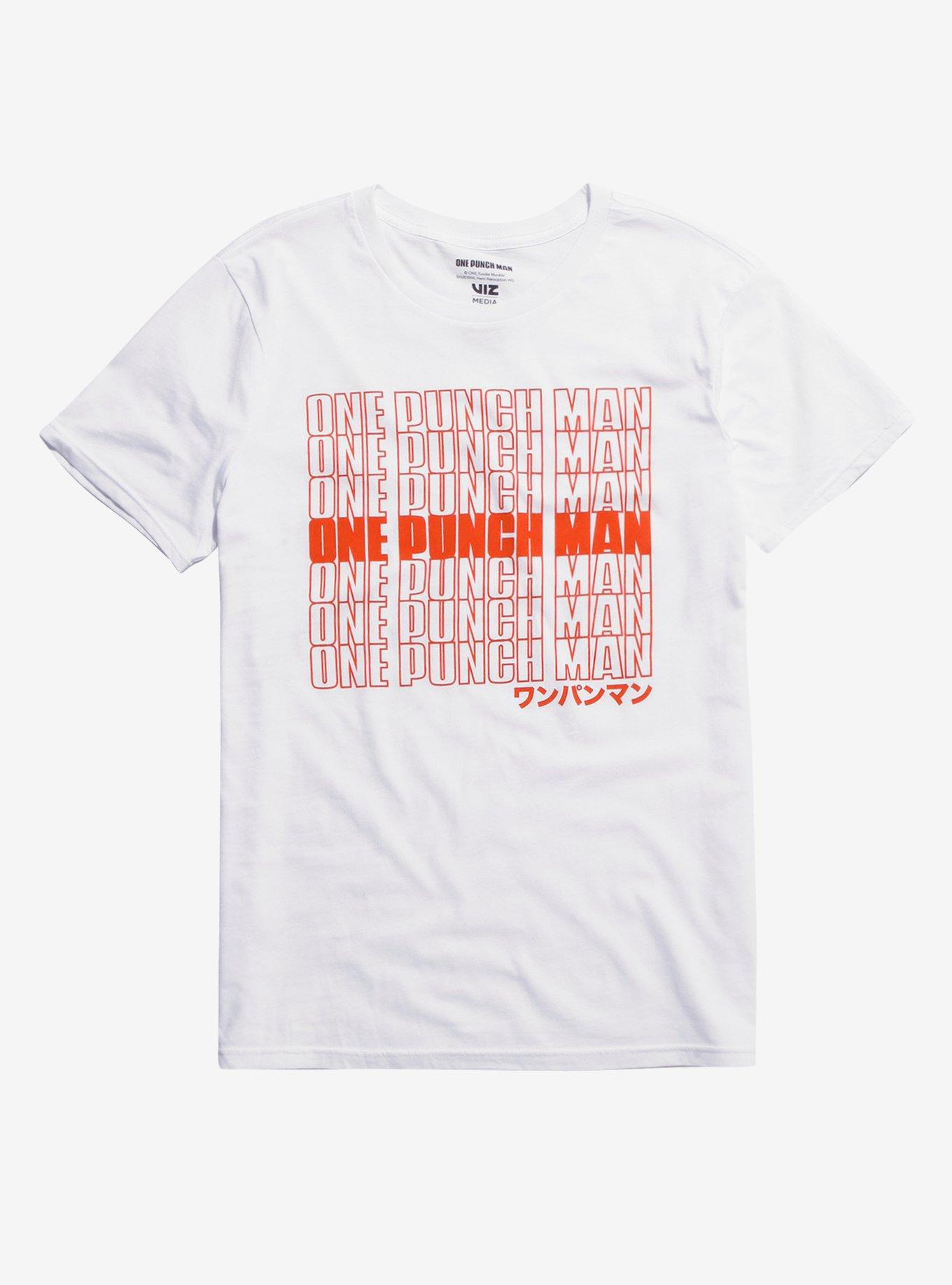 One Punch Man Grocery Bag T-Shirt, MULTI, hi-res