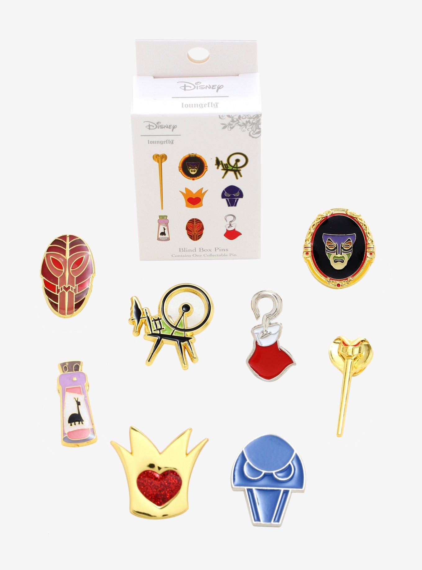Loungefly Disney Villains Blind Box Enamel Pin - BoxLunch Exclusive, , hi-res