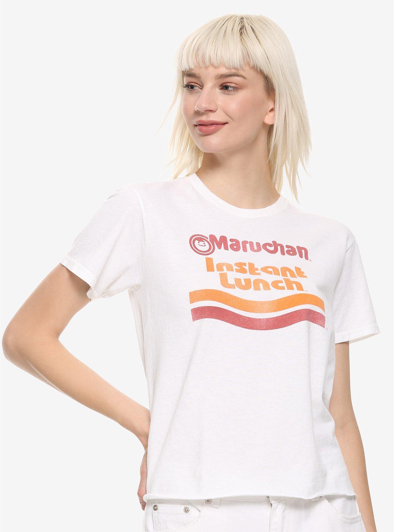 Maruchan Instant Lunch Ramen Girls Crop T-Shirt, MULTI, hi-res
