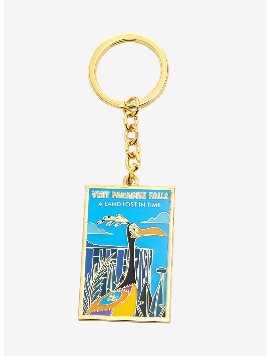 Loungefly Disney Pixar Up Visit Paradise Falls Keychain - BoxLunch Exclusive, , hi-res