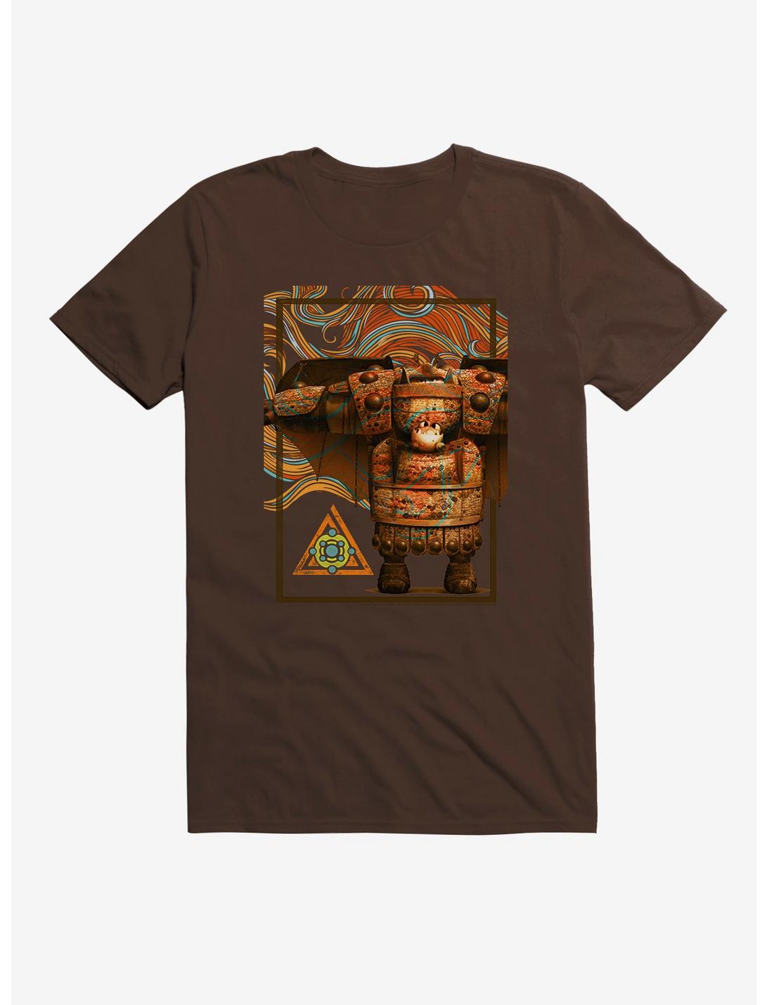 How To Train Your Dragon Fishlegs T-Shirt, DK CHOCOLATE, hi-res