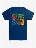 Voltron Group Contrast T-Shirt , MIDNIGHT NAVY, hi-res