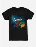 Voltron Lion Galaxy T-Shirt, BLACK, hi-res