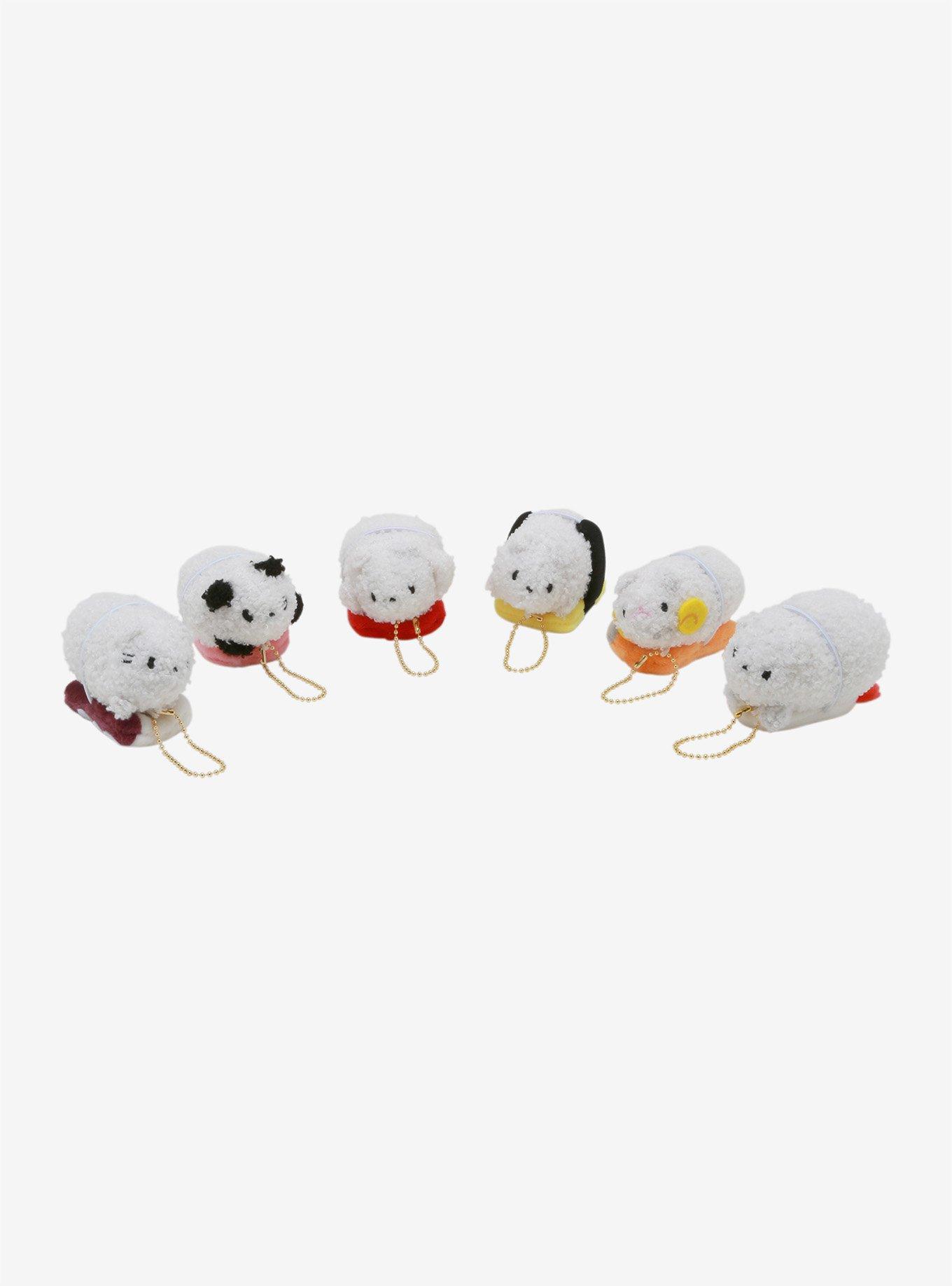 Sushi Animals Assorted Blind Plush Key Chain, , hi-res