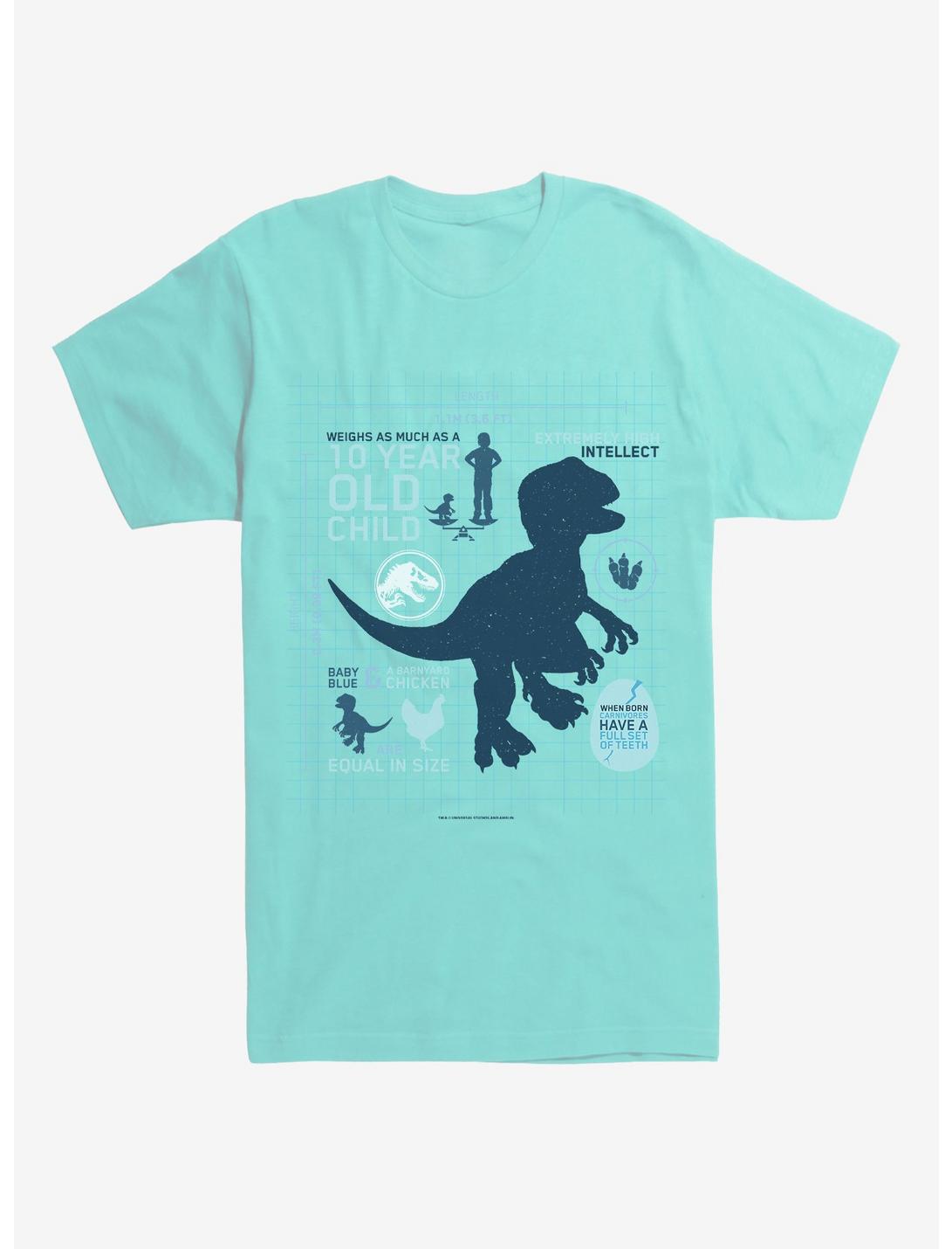 Jurassic World Did You Know T-Shirt, TAHITI BLUE, hi-res