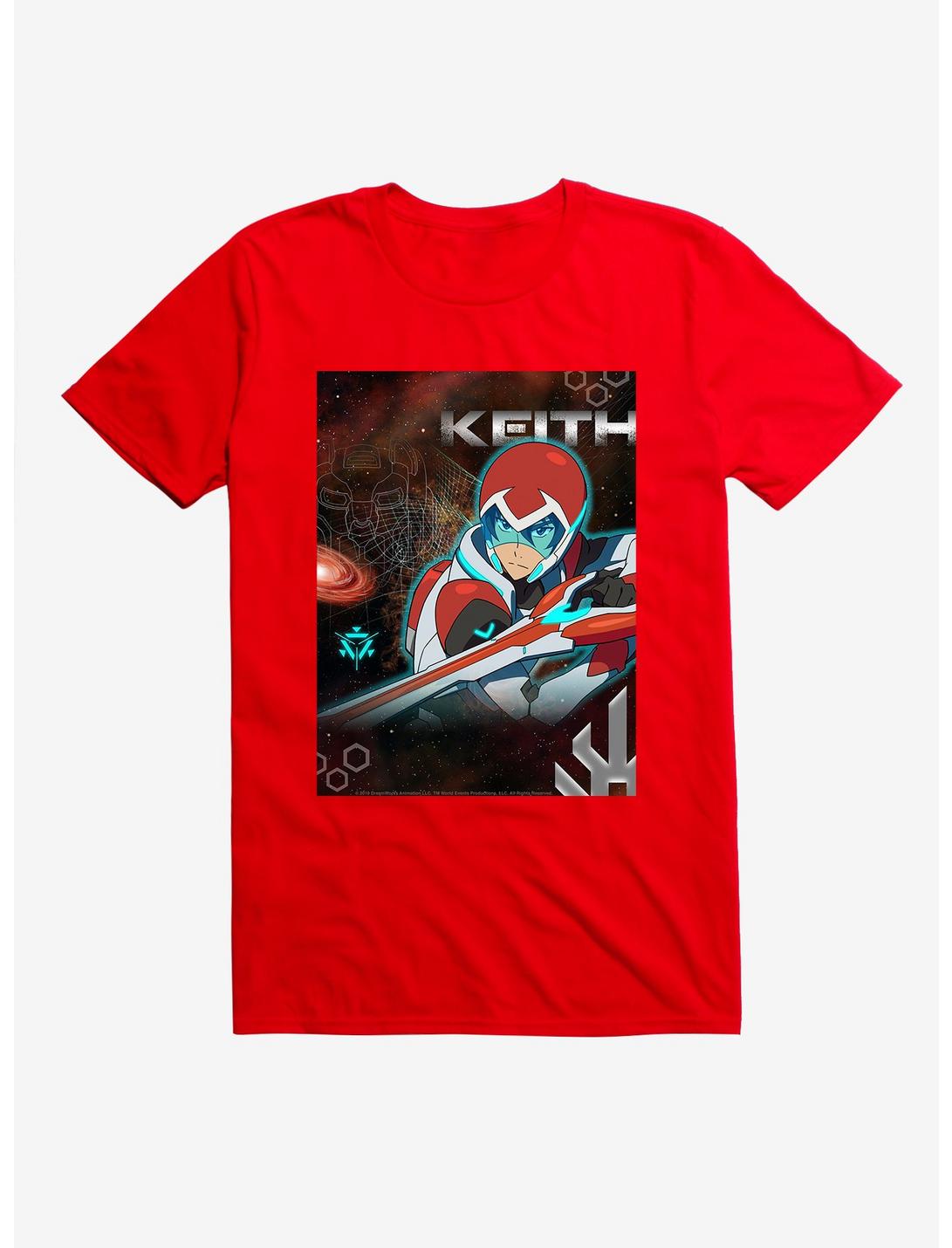Voltron Keith T-Shirt, RED, hi-res