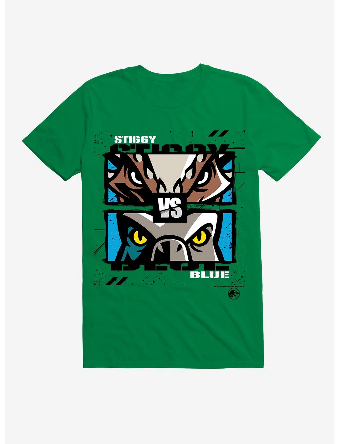 Jurassic World Siggy vs. Blue T-Shirt, KELLY GREEN, hi-res