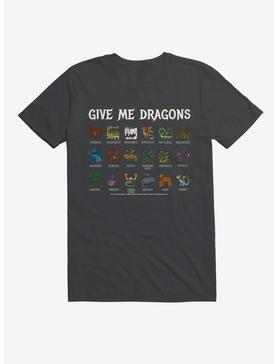 Plus Size How To Train Your Dragon Give Me Dragons List T-Shirt, , hi-res