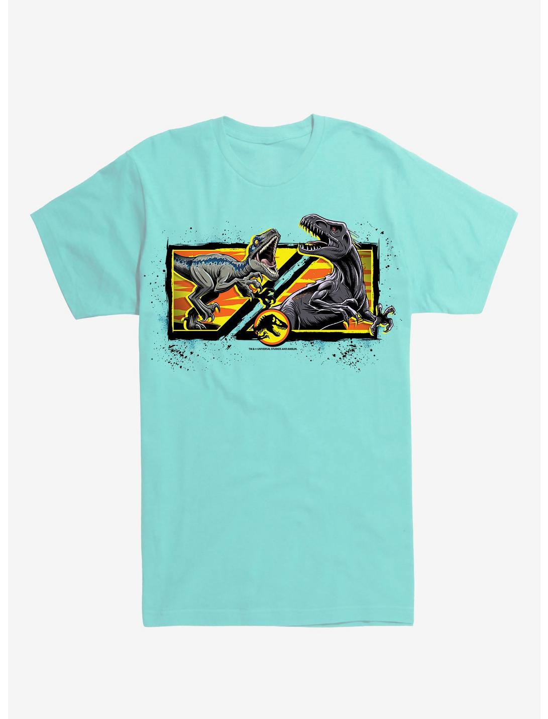 Jurassic World Dino Battle Rectangle T-Shirt, , hi-res
